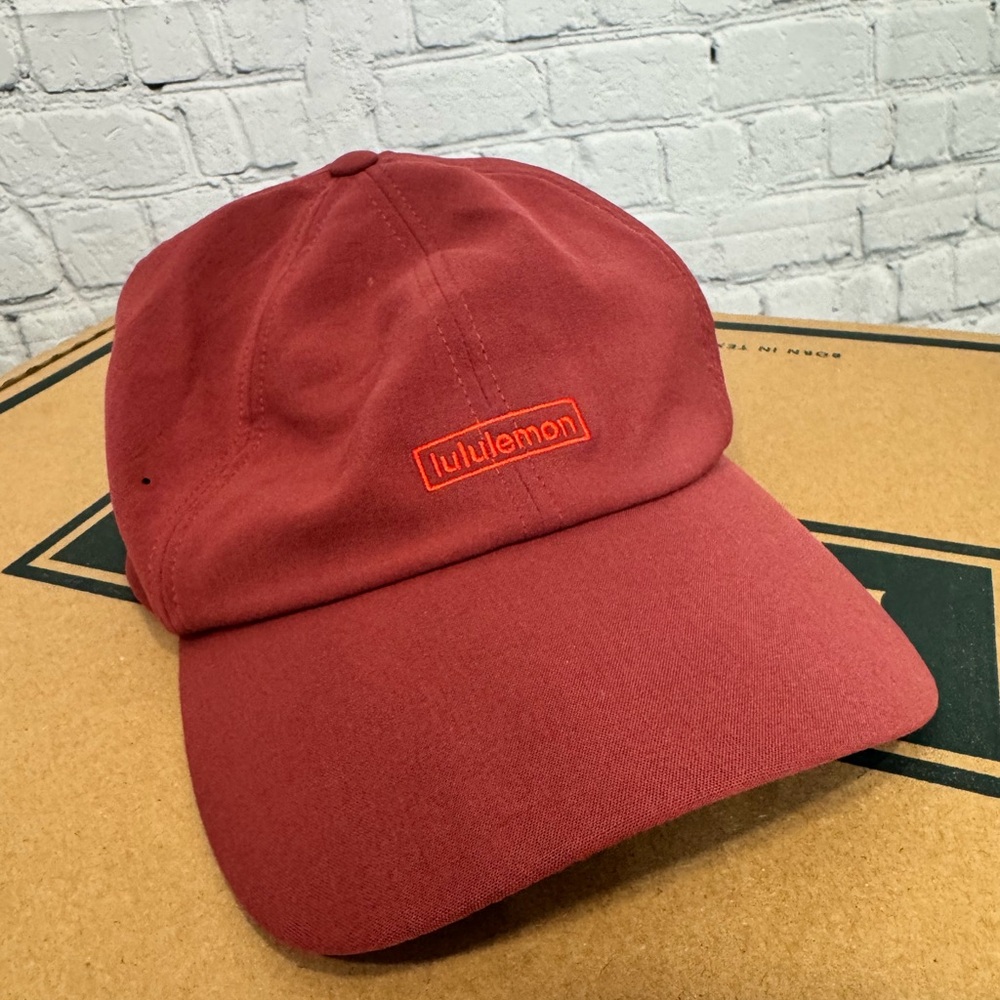 Lululemon Maroon Red Baseball Cap